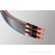 Flat mouth cryogenic power cable